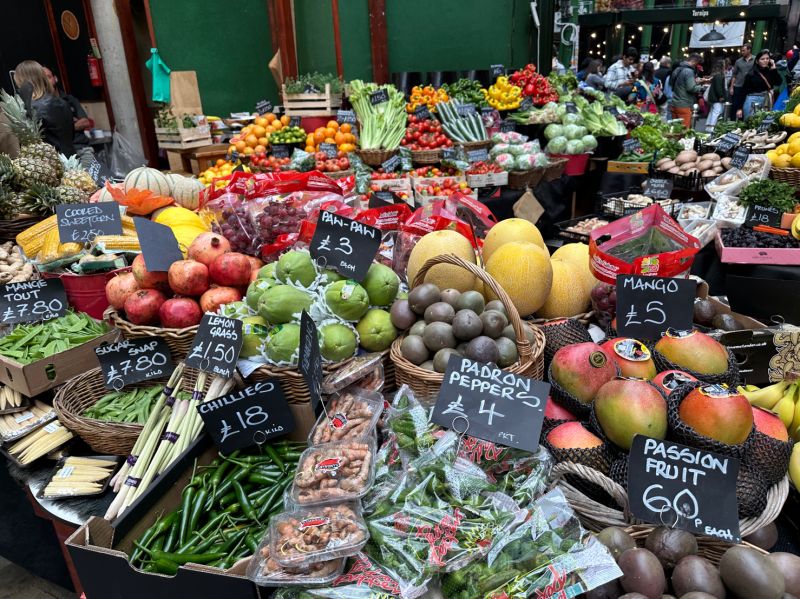 Mudwalls Fruit & Veg for sale at an open air market